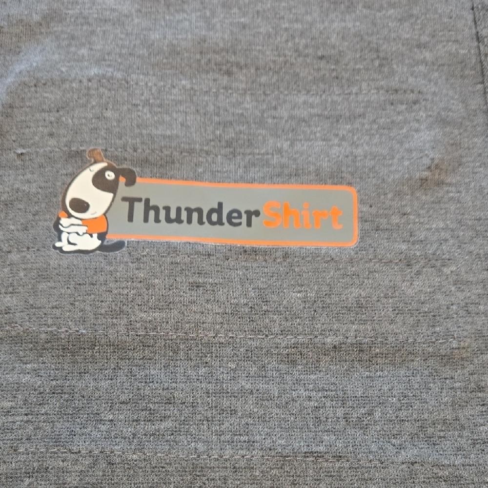 Thundershirt Heather Gray Calming Dog Wrap • Size S • Like New - Picture 6 of 7